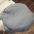 TangK Angel R.y Black/White Houndstooth Bucket Hat Cotton Linen Women 58cm — photo 5