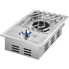 15,000BTU Single Grilling Side Burners for Outdoor Kitchen / BBQ Grill Island