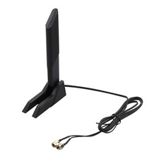 External WiFi 6 6E Antenna Tri-Band 6GHz 5GHz 2.4GHz RP-SMA Male Replacement