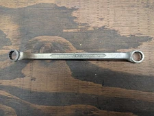 Forged Select Steel 1/2 & 9/16 Box End Wrench 12-Point Made In USA 8 Inches Long