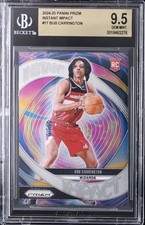 2024-25 PANINI PRIZM INSTANT IMPACT #17 BUB CARRINGTON BGS 9.5
