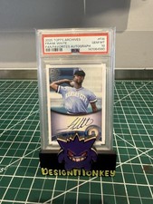 2025 Topps Archives Frank White #11FFA-FW Fan Favorites On-Card Auto PSA 10