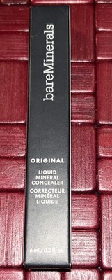 Original BARE MINERALS Liquid Mineral Concealer Light Medium 2.5W 0.2oz Vegan