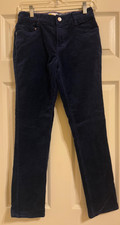 Mini Boden Navy Cords Adjustable Waist Girls EUC Pants Size 13