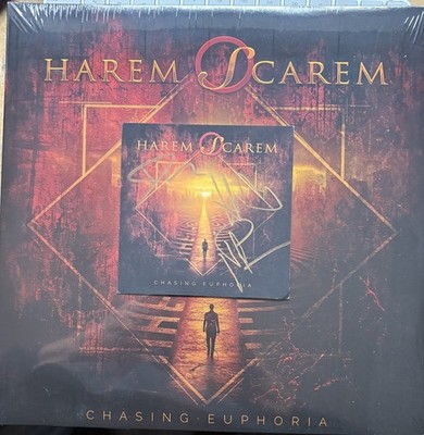 Harem Scarem - Chasing Euphoria Vinyl LP Gatefold SIGEND Art-Card NEU