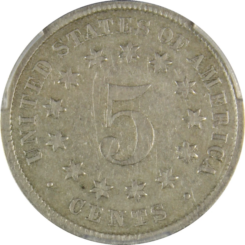 1882 VF25 Shield Nickle, PCGS 54147863 - Image 2 of 4