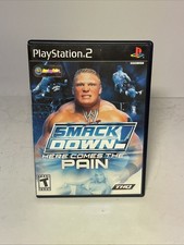 WWE Smackdown! Here Comes the Pain (Sony PlayStation 2, PS2) No Man Tested Read