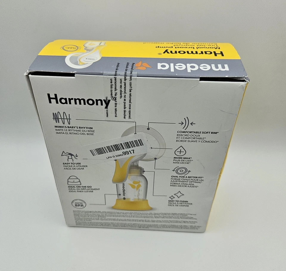 Medela Harmony Manual Breast Pump with Breast Milk Collection 6 Bottle Set - Image 2 of 3