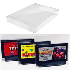 Box Protectors Display Cases For NINTENDO FAMICOM Cartridges Custom/Sega Genesis