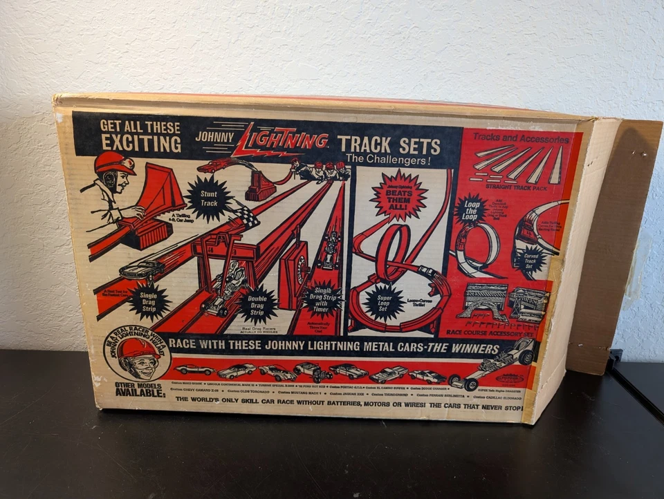1969 Johnny Lightning 500 Track Set Complete Track - NO Cars - Image 2 of 4