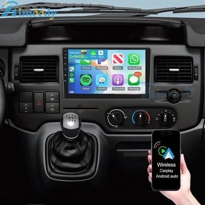 RIMOODY Per Ford Transit MK7 2007-2014 Autoradio Carplay 2+64GB GPS Navi WIFI Android 15