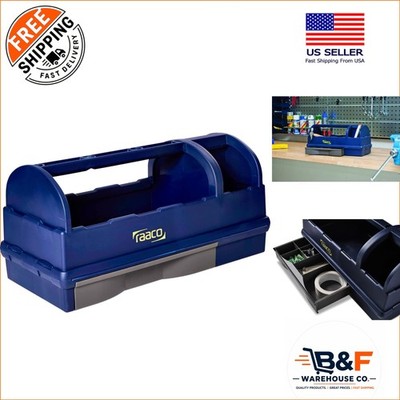 Portable Tool Storage with Built-in Drawer & 3 Compartments for Easy Access