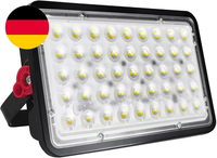 Createstar Led Strahler AußEn 100W, Baustrahler 10000LM AußEnstrahler 6500K Kalt