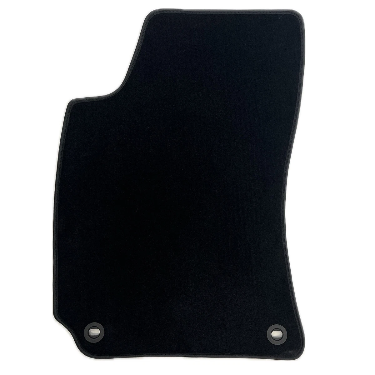 Tappetino Auto In Velluto Per Conducente Skoda Superb II (2008-2015) - Su Misura, Antiscivolo, Rinforzato, Colore Nero - 2