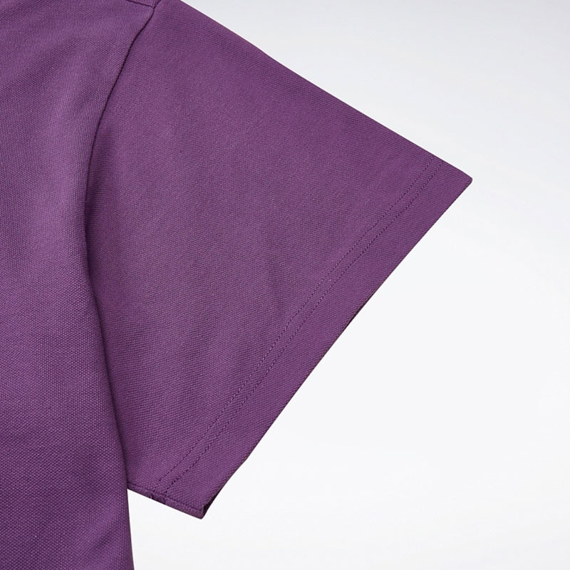 Reebok Color Block Polo Knit Short Sleeve Shirt thumbnail 5