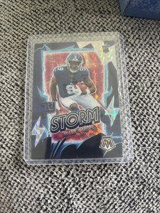 2024 Panini Mosaic - Storm Malik Nabers #12 silver Mosaic Prizm rc