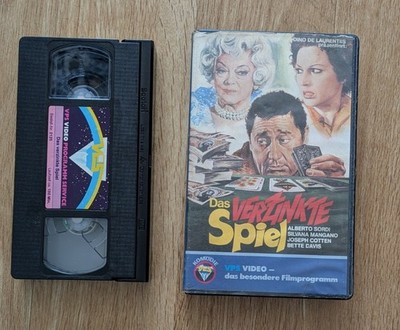 Das verzinkte Spiel VHS FSK 16 Alberto Sordi Silvana Mangano VPS Video 1982
