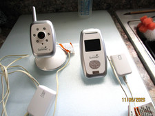 Summer Brand Baby Monitor with Color Video and Long AC Power Cords, tested