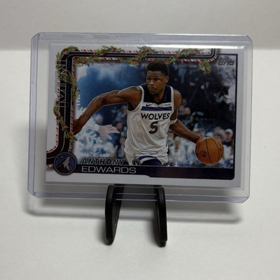 Topps Holiday 2025-26 Hidden Elf Anthony Edwards #HE-AE Timberwolves Basketball