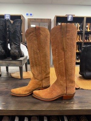 LUCCHESE ウエスタンブーツ レディース New Lucchese Priscilla Boots size 8.5 | eBay