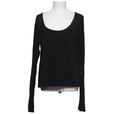 Our Base, Langarmshirt, Größe: XXL, Schwarz, Elasthan/Viskose, Einfarbig #pR0