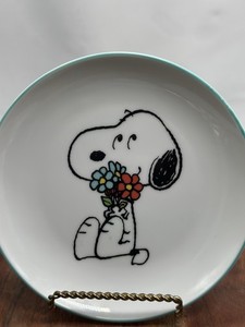 PEANUTS Snoopy Easter 6" Ceramic Appetizer Snack Plate