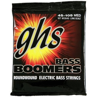 GHS Bass Boomers Medium Bass Strings (45-105)