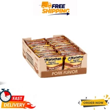 Maruchan Ramen Pork, Instant Ramen Noodles, Ready to Eat Meals, 24 Count