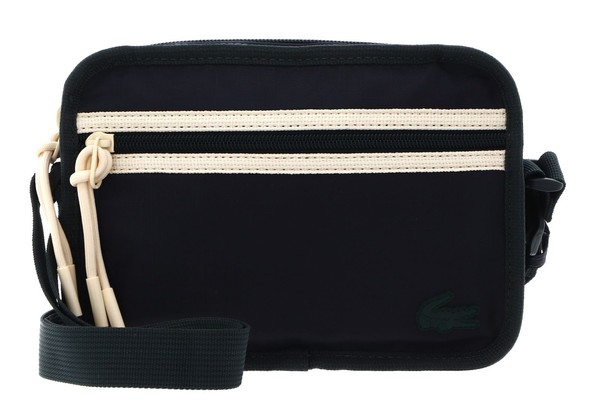 Lacoste Crossover Bag UmhäNgetasche Tasche Abimes Sinople Naturel Dunkelblau Neu-image