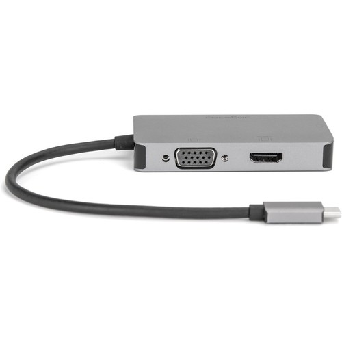 Rocstor Premium USB-C Multiport Hub 3-in-1, HDMI, VGA or DVI Adapter - Picture 2 of 5