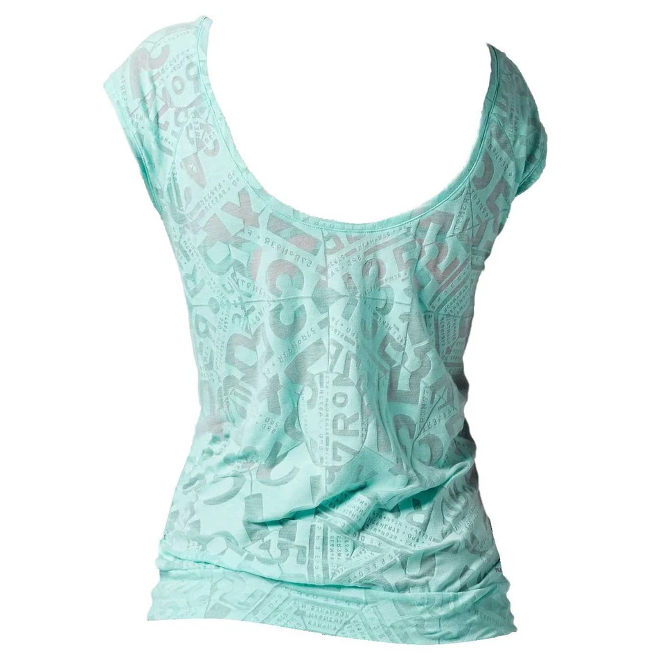 REEBOK B88065 . OS BURNOUT TEE - T-SHIRT FITNESS/TRAINING - Imagen 2 de 2