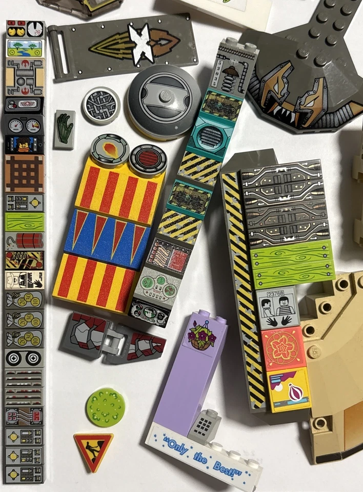 乐高印花/贴纸/成型件/瓷砖套装 — 第 3/4 张图片