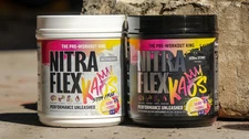 GAT Nitra Flex KAOS Stim Free Pre Workout Berry Lemonade exp 1/26