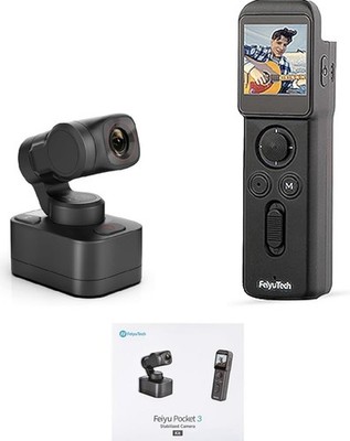 FeiyuTech Pocket 3 KIT 4k 60fps 3-Axis Handheld Camera Stabilizer Gimbal