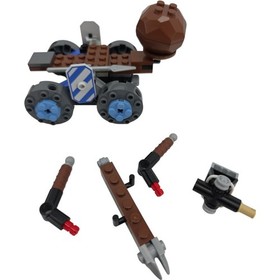LEGO Knights Kingdom 8877 Vladek's Dark Fortress 2005 Not Complete