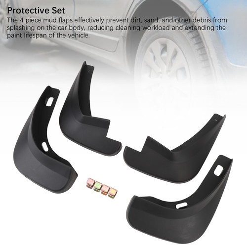 New Car Mudflaps Car Splash Guards Anti Impact With Clips For Vehicle - Picture 23 of 24
