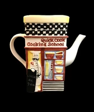 MSRF Inc. Kitchen Clutter Decorative Ceramic Teapot With Lid Vintage