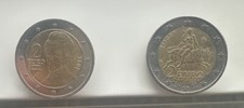 ⭐️🇦🇹2€ EURO Austria 2024 +🇬🇷2€ Grecia (S) 2002 -Circolati⭐️