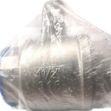 1 " NPT Female 316 Stainless Steel Full Port Ball Valve Vinyl Handle WOG 1000