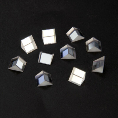 20PCS Defective Right Angle Triangular Prism for Physics Science Teaching