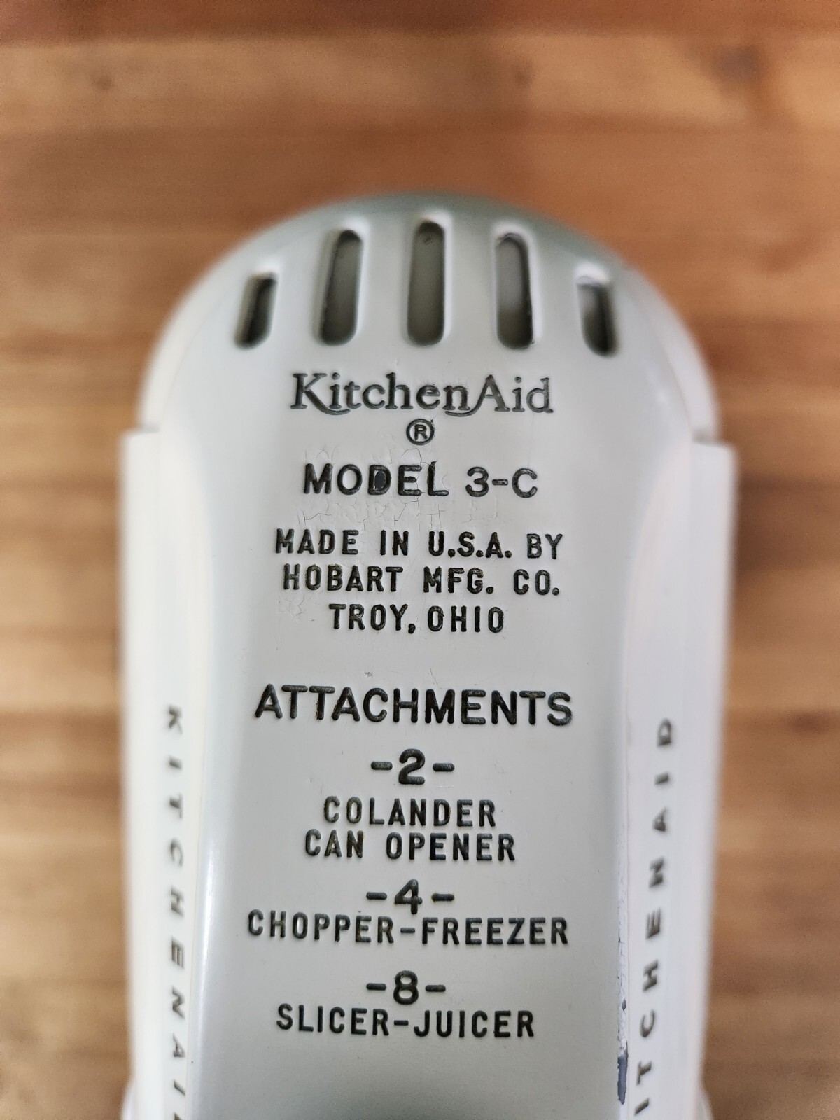 Vintage KitchenAid Hobart Model 3C Stand Mixer, 3 Qt. Mid Century 1949 REFURBISH