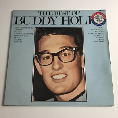 The Best Of Buddy Holly LP Vinyl Record - SHM 3199  VG+/NM