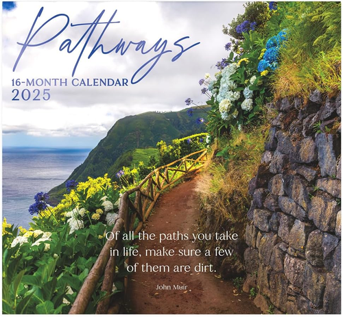 Pathways 2025 Full Size Wall Calendar for Planning, Scheduling, and ...