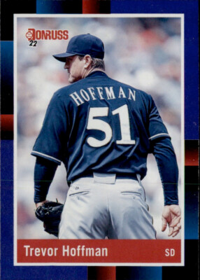 2022 Panini Donruss - Retro 1988 Trevor Hoffman  #252 Purple Foil