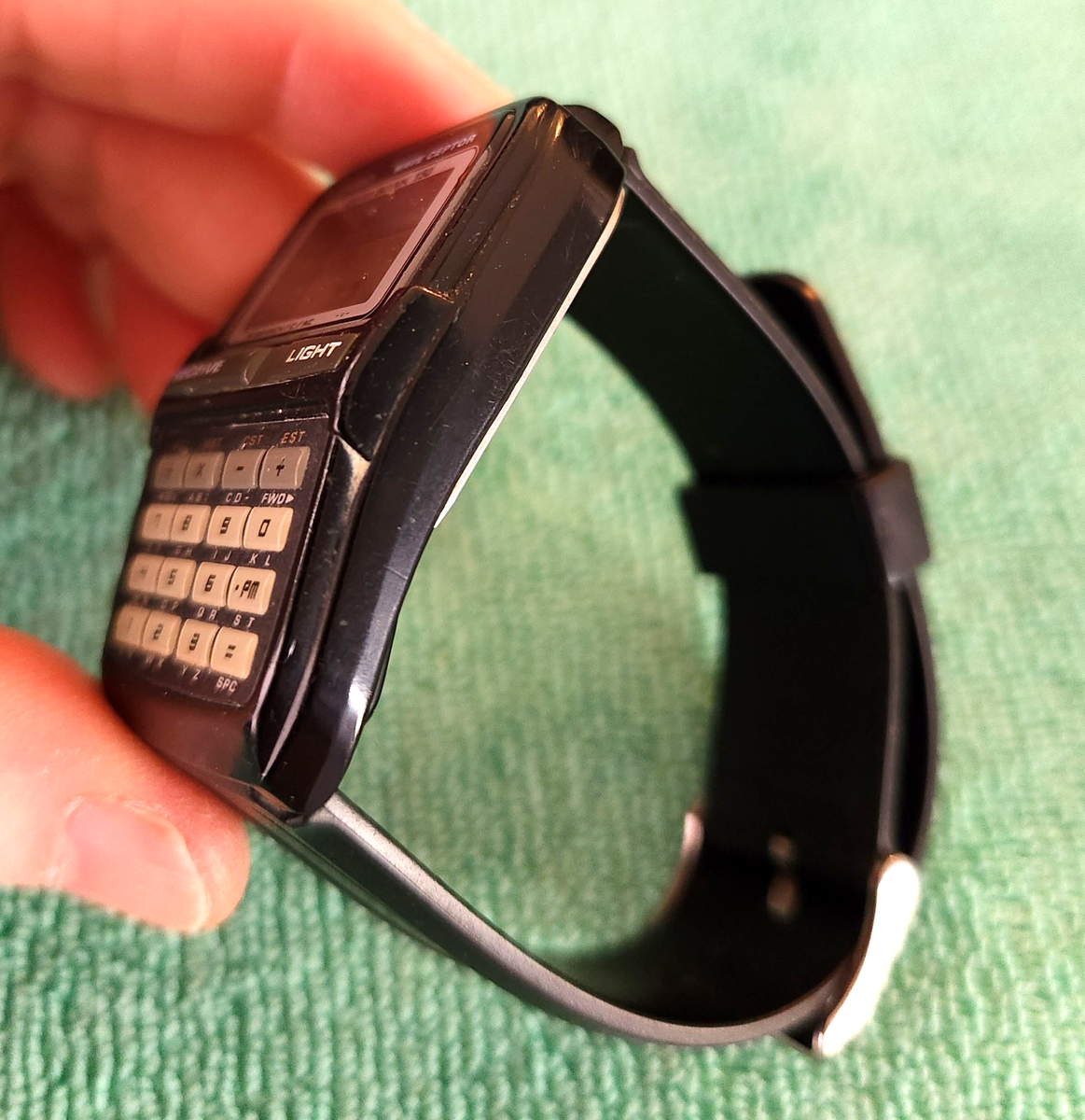 Vintage Casio Wave Ceptor Data Bank 150 Wristwatch DBC-W150 2296