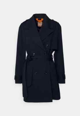 BOSS Trenchcoat CRINZY DARK BLUE GR 36 NEU