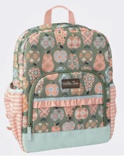 NEW Girls Matilda Jane CeCe Apple Print Backpack Back To School So Cute