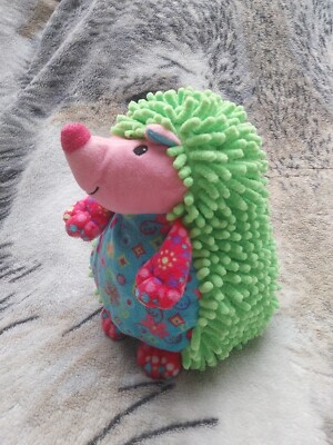 Mary Meyer grün rosa und blau 8 Zoll Igel Plüschtier