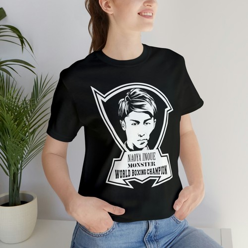 T-shirt Naoya Inoue, campione giapponese di boxe, maglietta unisex maniche corte - Foto 10 di 13