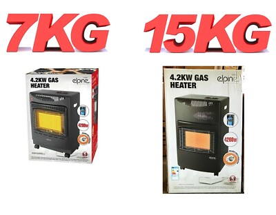 Large Medium CALOR GAS PORTABLE CABINET HEATER BUTANE REGULATOR  7kg/15kg